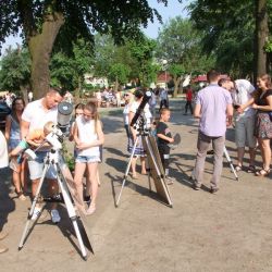Obserwacje powierzchni Słońca - festyn w Krotoszynie - 04.06.2016