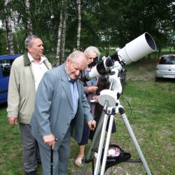 Obserwacje astronomiczne podczas spotkania seniorów 'Pod Grzybkiem' - 13.06.2017