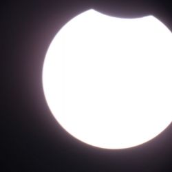 Zaćmienie Słońca w Rozdrażewie - 25.10.2022 