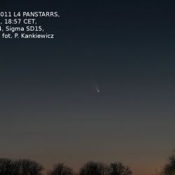 Kometa Panstarrs - 16.03.2013  (fot. P. Kankiewicz)