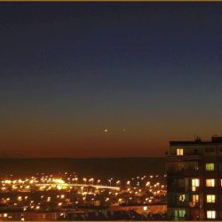 Wenus i Merkury - 13.01.2015 godz. 17:21