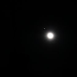 Koniunkcja Jowisza z Księżycem - 28.01.2016 godz. 0:47