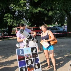 Obserwacje powierzchni Słońca - festyn w Krotoszynie - 04.06.2016