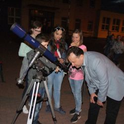 Spotkanie astronomiczne z uczniami ZSP w Rozdrażewie - 26.05.2017