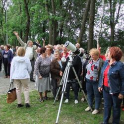 Obserwacje astronomiczne podczas spotkania seniorów 'Pod Grzybkiem' - 13.06.2017
